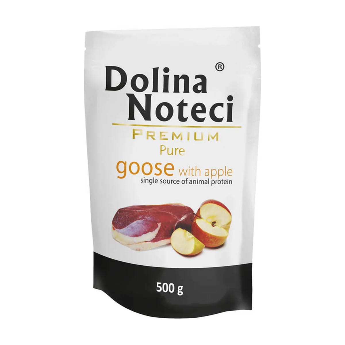 Pâtée chien Dolina Noteci Pure Oie et pomme, sachet fraîcheur, miniature 2
