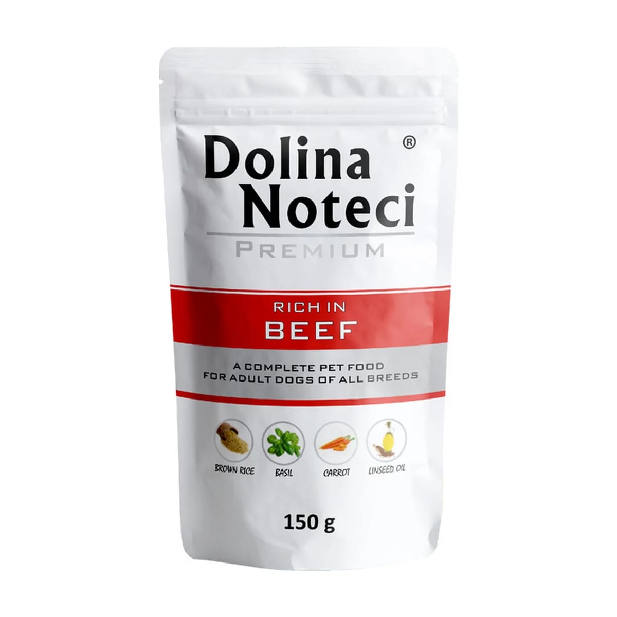 Pâtée chien Rich In Bœuf en sachet fraîcheur, miniature 1