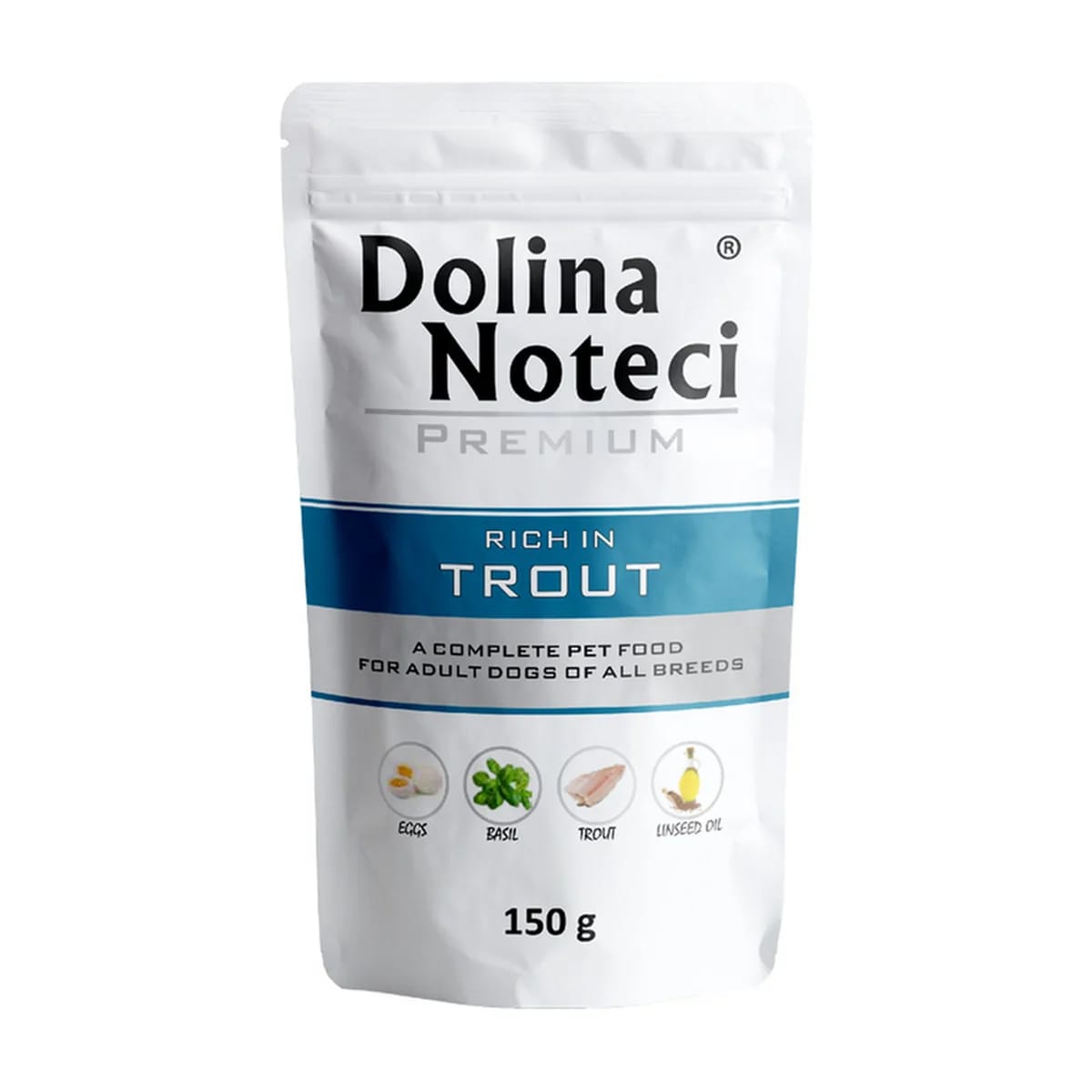 Pâtée chien Rich In Truite en sachet fraîcheur, miniature 1