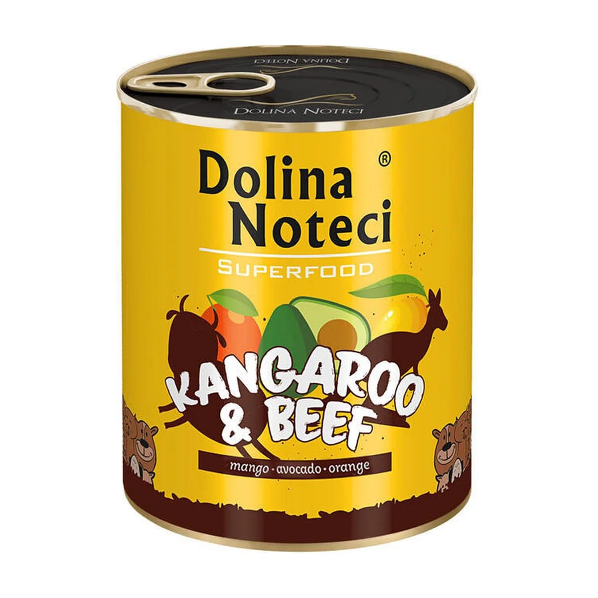 Pâtée chien Dolina Noteci Superfood Kangourou et bœuf, boîte, miniature 2