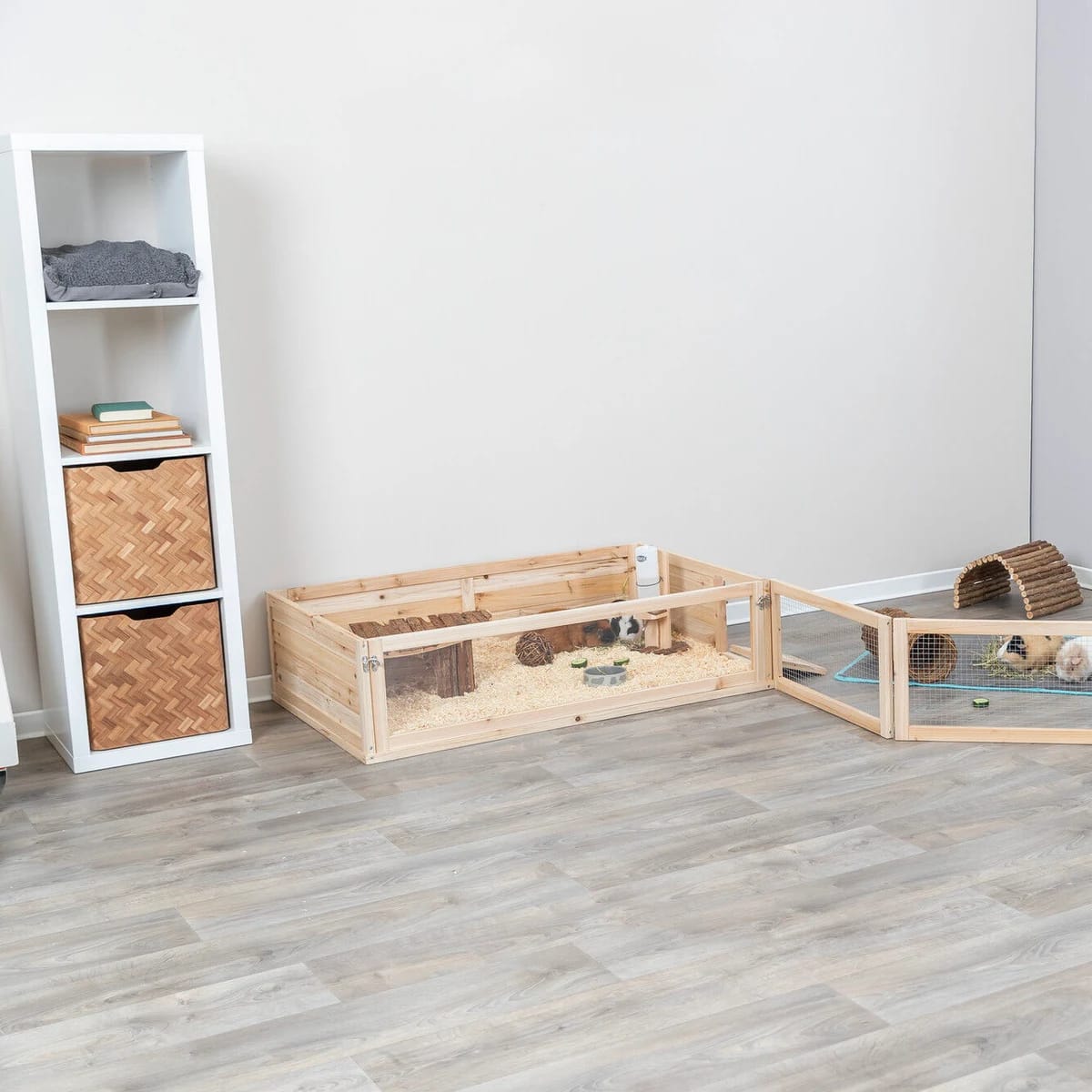 Enclos en bois 4 éléments 60 × 30 cm, miniature 3
