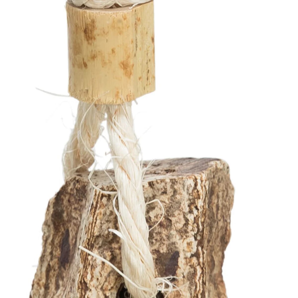 Jouet noix d'acajou et coquillages, miniature 2