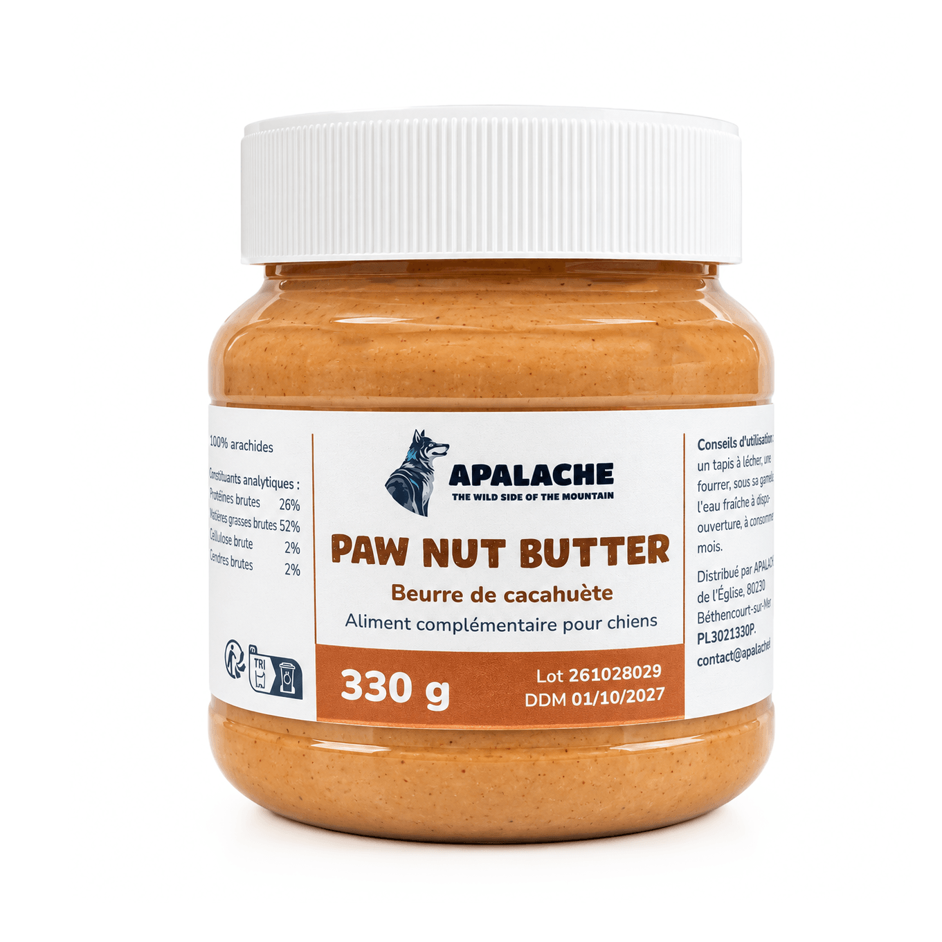 Paw Nut Butter, beurre de cacahuète