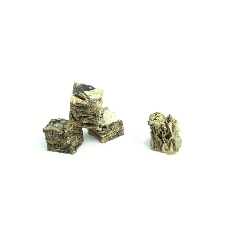 Cubes de peau de morue
