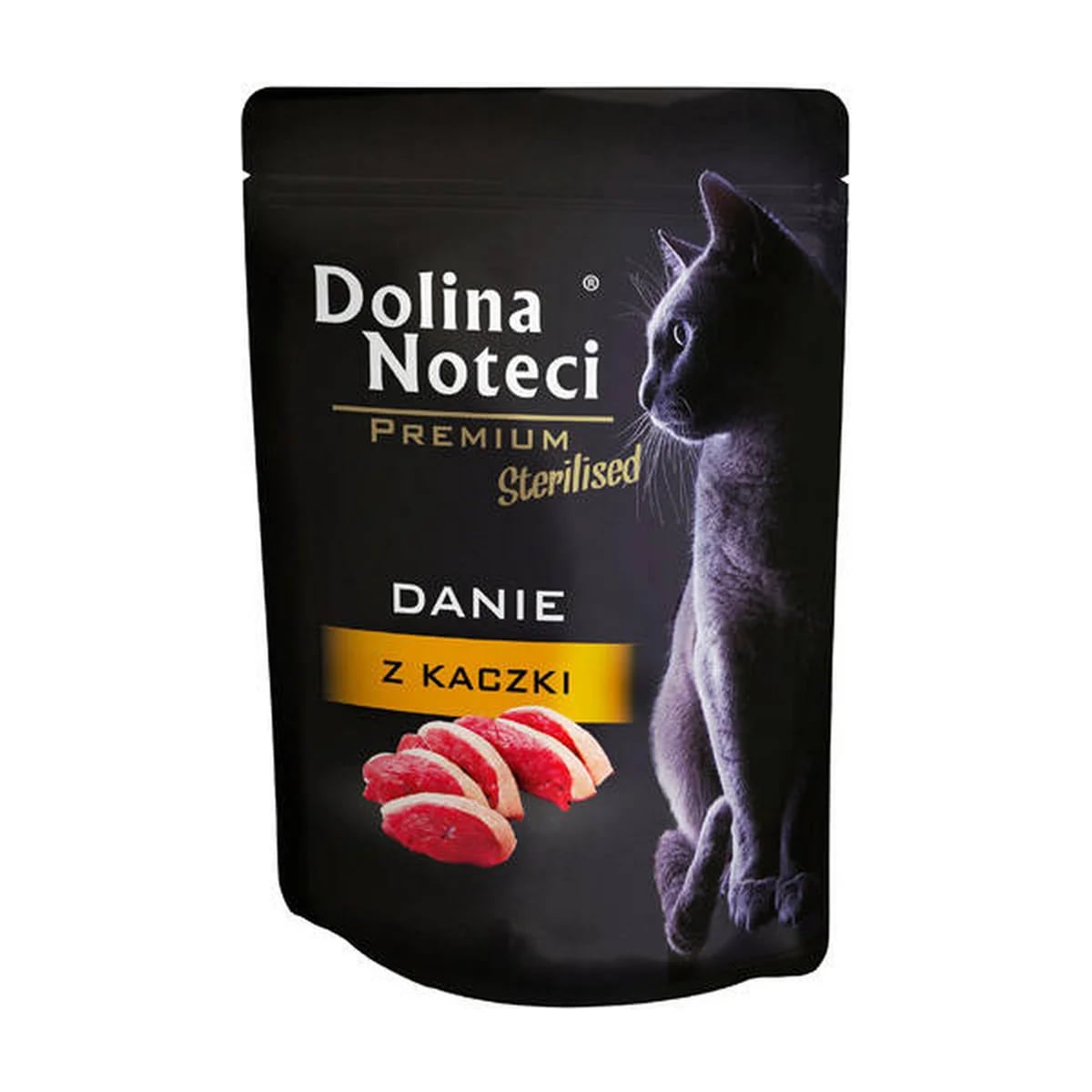 Pâtée chat stérilisé Dolina Noteci Dishes Canard, sachet fraîcheur