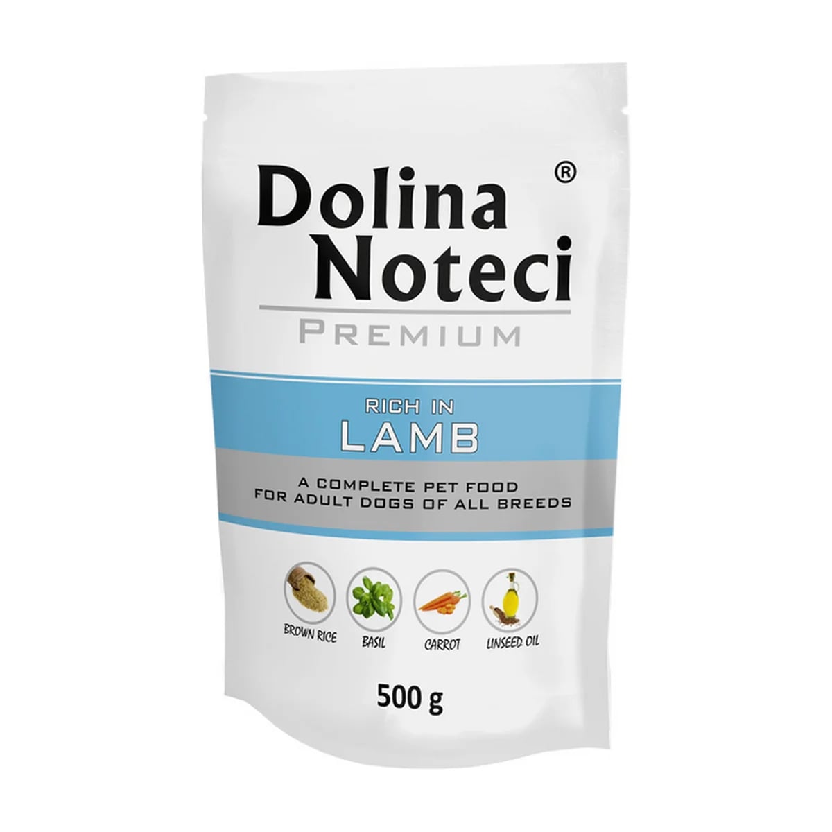 Pâtée chien Dolina Noteci Rich In Agneau, sachet fraîcheur, vue 2