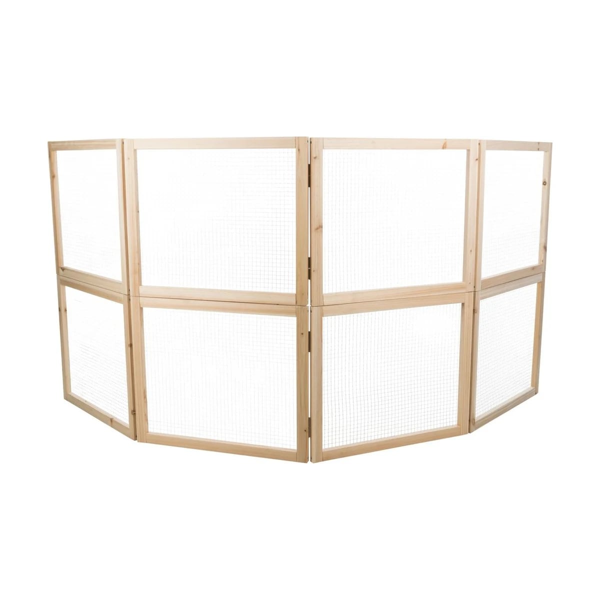 Enclos en bois 4 éléments 60 × 50 cm, Accessoires pour lapin, photo 3 sur 5
