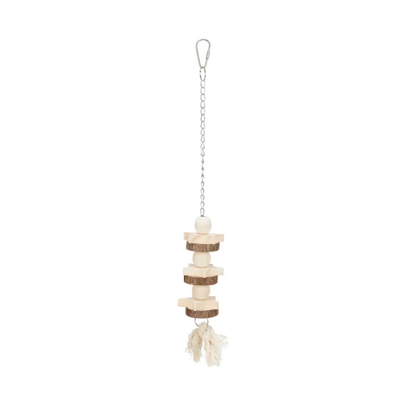 Jouet en bois et perles