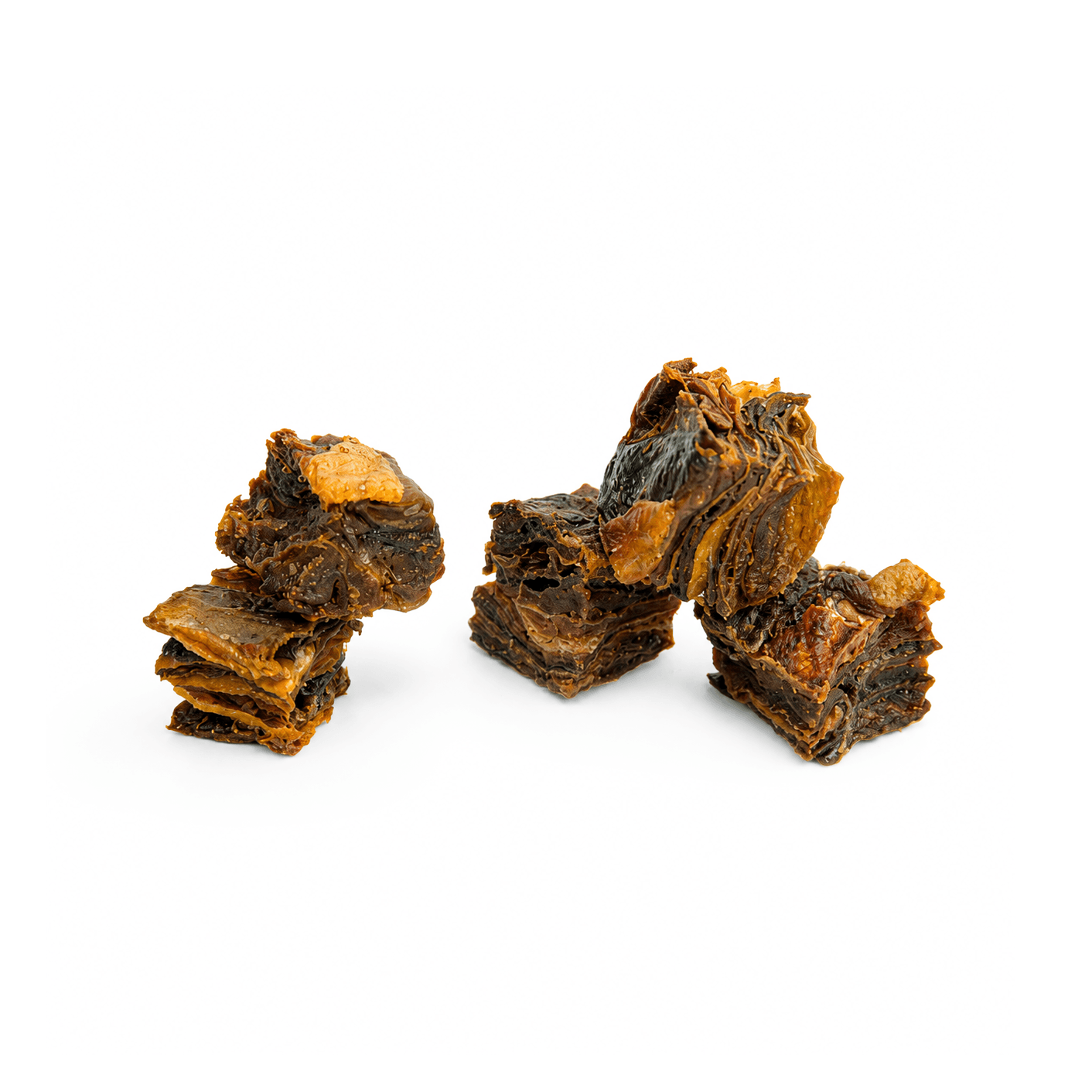 Cubes de peau de saumon, Friandises pour chien
