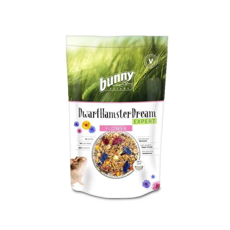 Mélange Hamster Nain aux fleurs 500G — Alimentation pour hamster