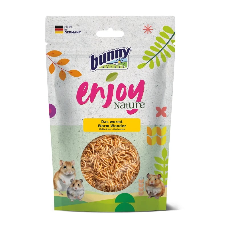 EnjoyNature Festin de vers 60G, Friandises pour gerbille