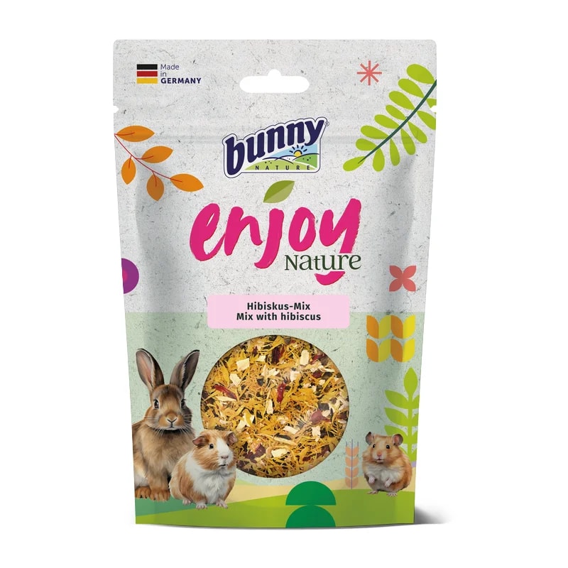 EnjoyNature Mix Hibiscus 50G, Friandises pour gerbille