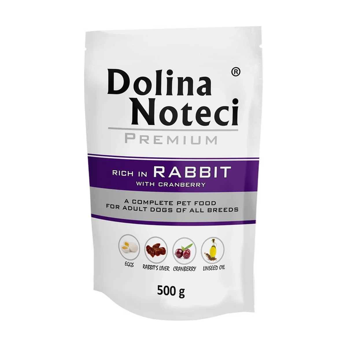 Pâtée chien Rich In Lapin aux canneberges en sachet fraîcheur, Pâtées pour chien, photo 2 sur 2