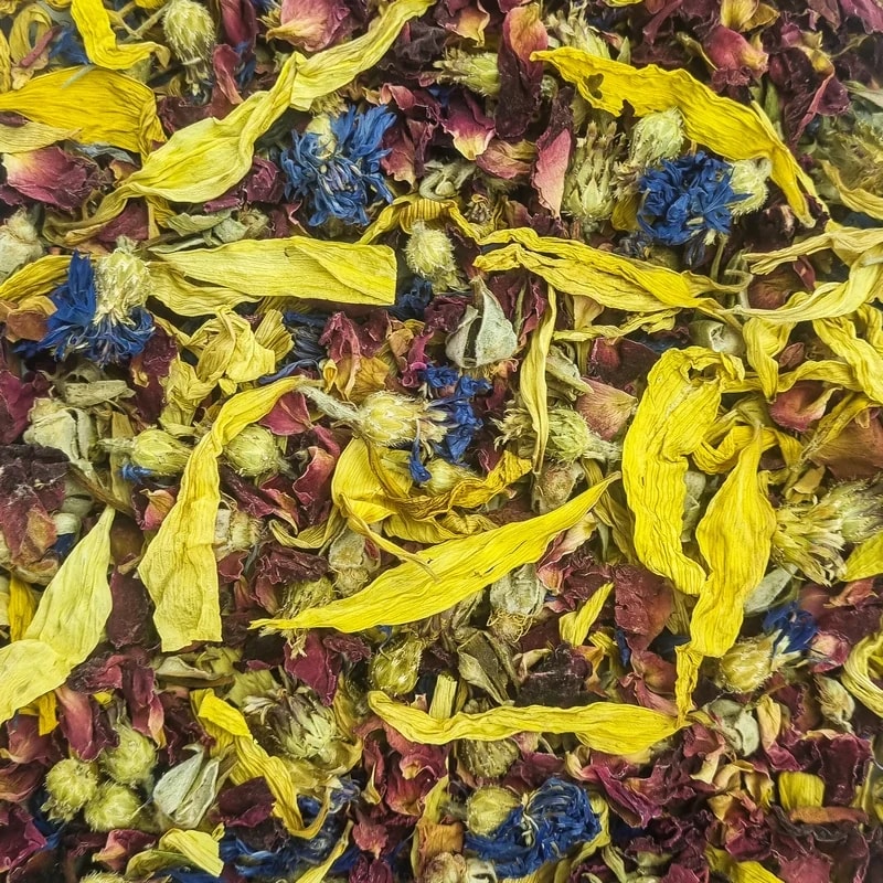Mélange de fleurs, Enrichissement pour hamster