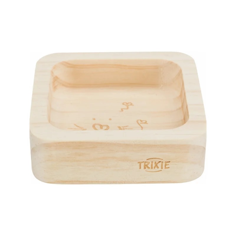 Gamelle en bois — Accessoires pour chinchilla