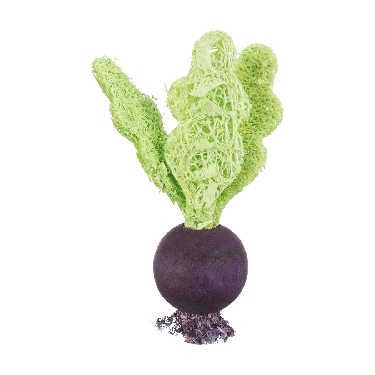 Légumes en bois et luffa, Jouets pour rat, photo 1 sur 3