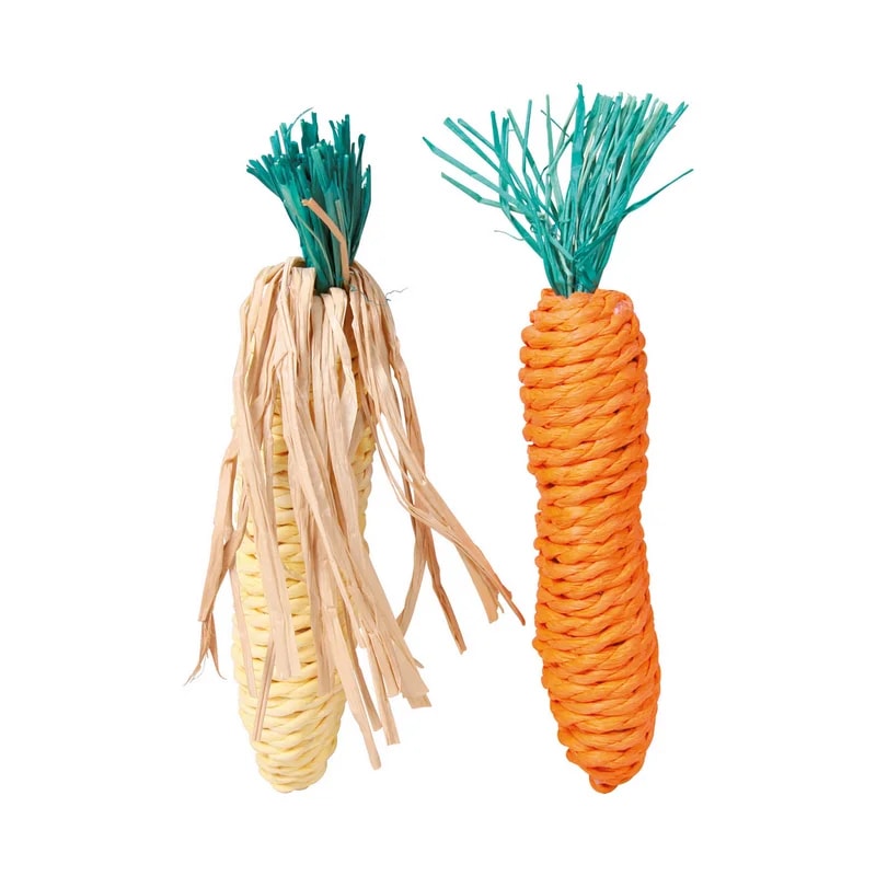 Légumes en paille, Jouets pour rat