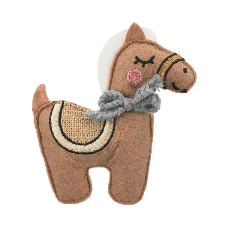 Peluche cheval, Jouets pour chat