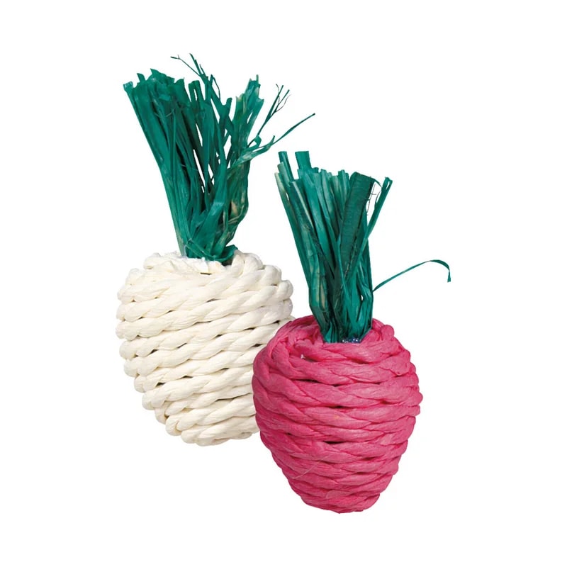 Radis en paille, Jouets pour rat