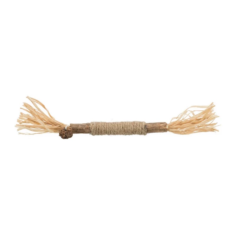 Stick en matatabi avec franges — Jouets pour chat