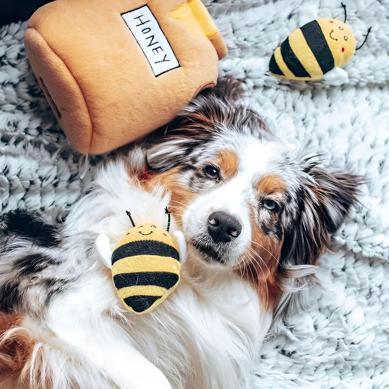Peluche de fouille Burrow Abeille, Jouets pour chien, photo 2 sur 2