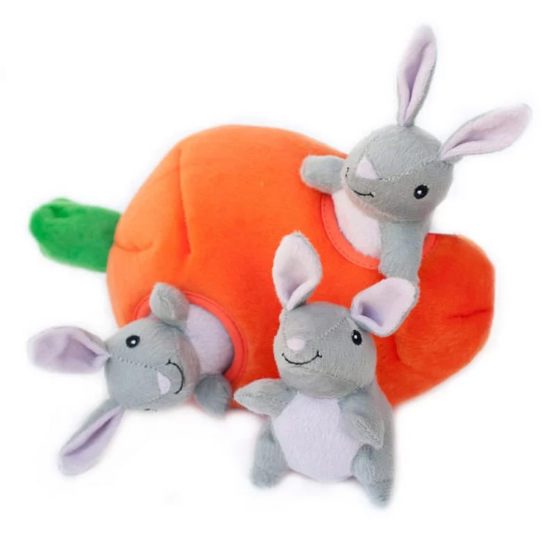 Peluche de fouille Burrow Lapin, Jouets pour chien