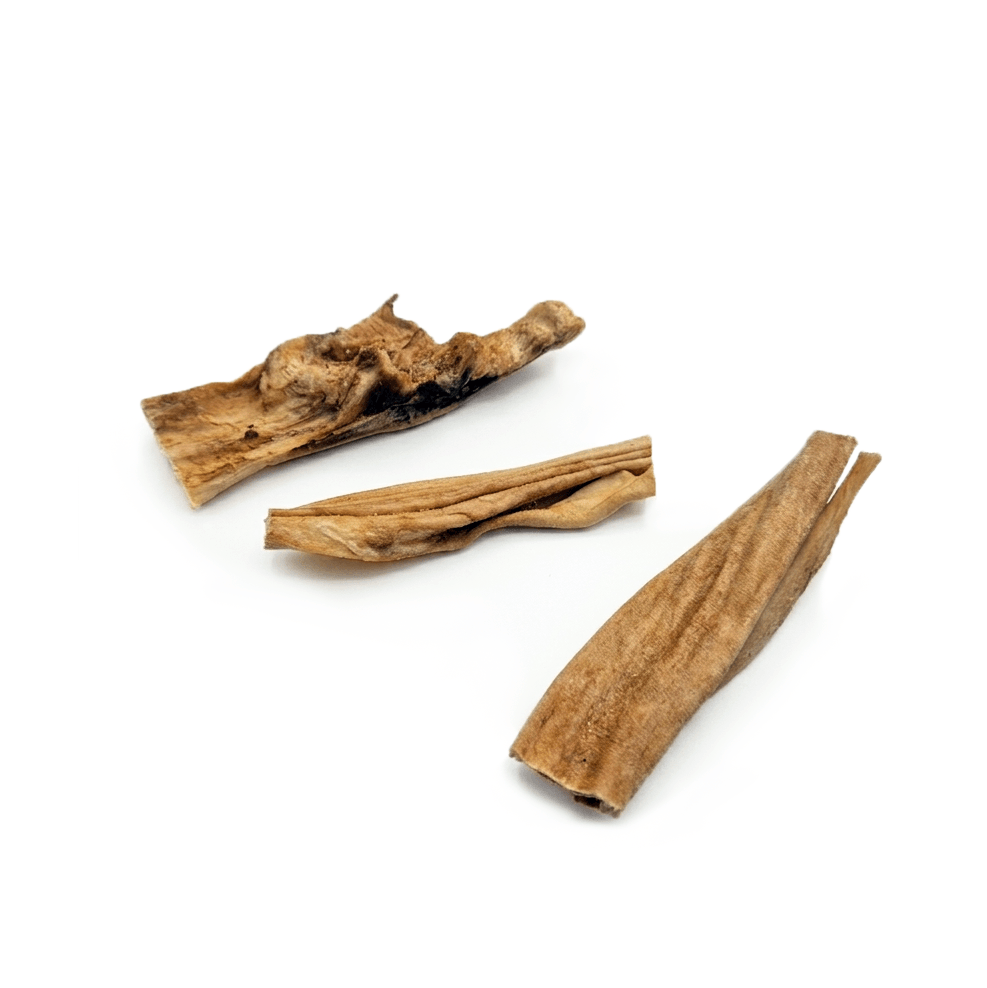 Peau de chèvre, Mastication pour chien
