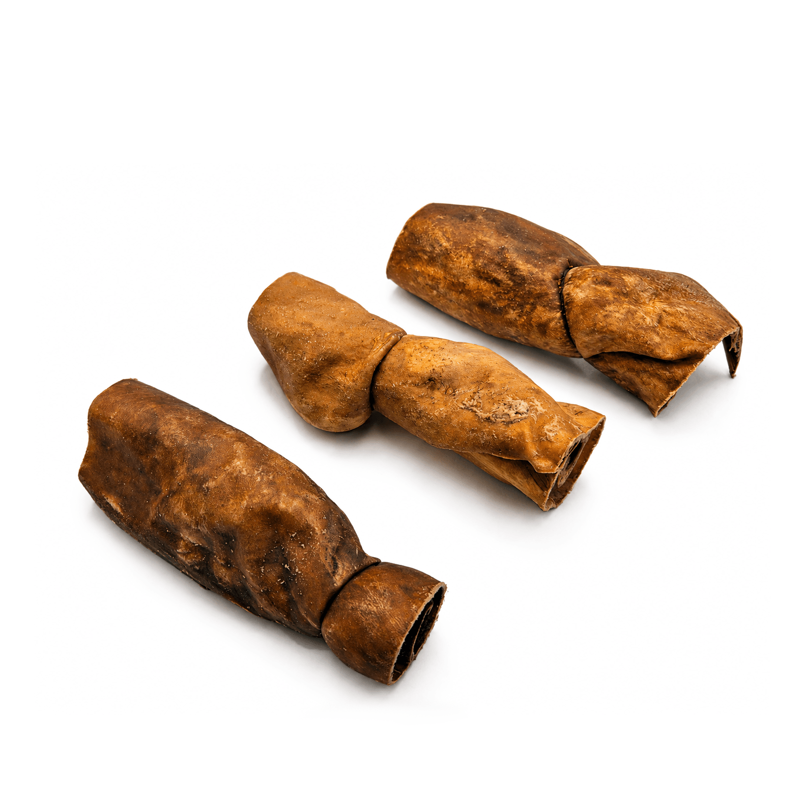 Peau de chèvre roulée 15CM, Mastication pour chien