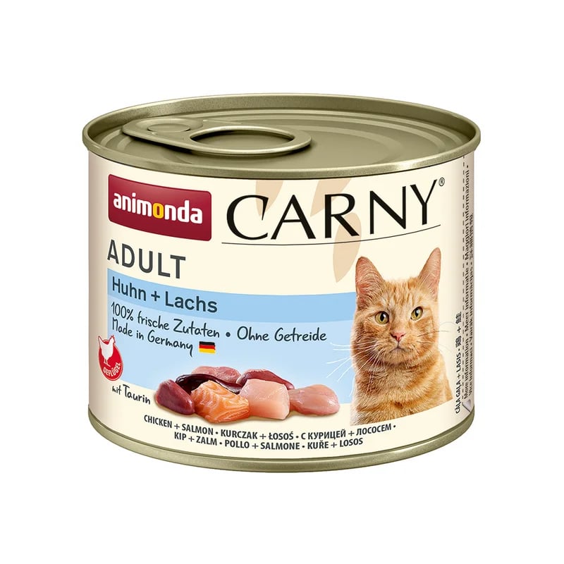 Poulet et Saumon