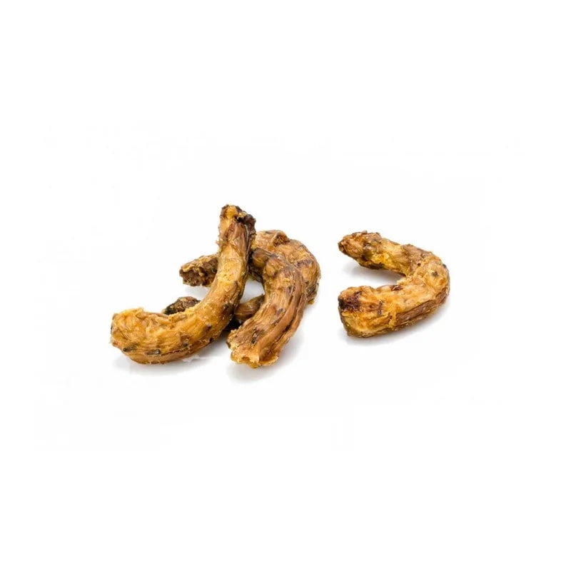 Cous de poulet, Mastication pour chien