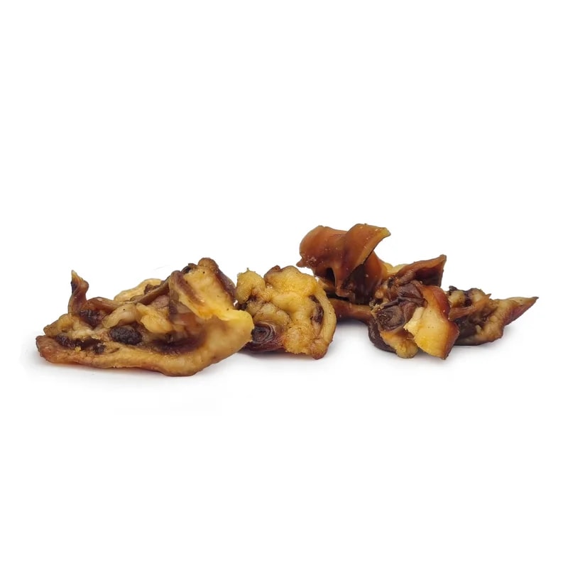 Lamelles de porc, Mastication pour chien