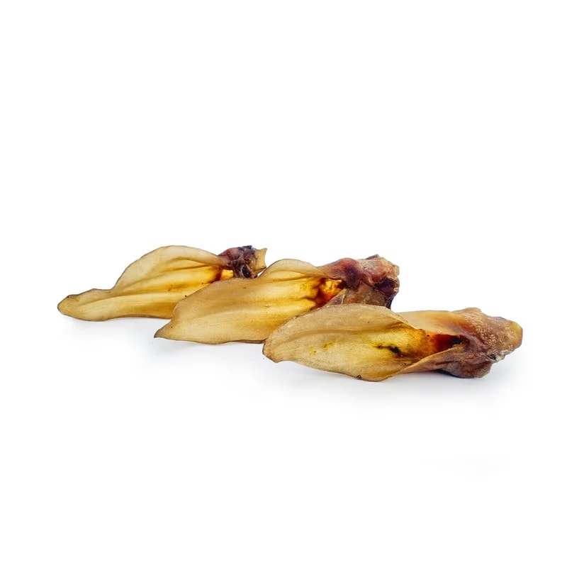 Oreilles de chevreuil, Mastication pour chien