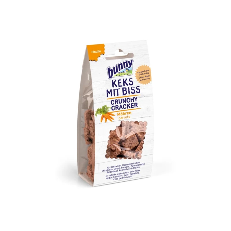 Crunchy Cracker Carotte 50G, Friandises pour gerbille