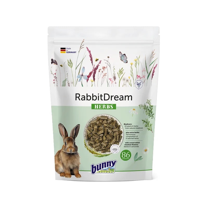 Granulés Lapin - Herbs, Alimentation pour lapin