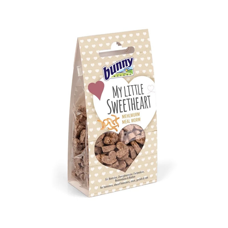 My Little Sweetheart Vers de farine 30G, Friandises pour gerbille