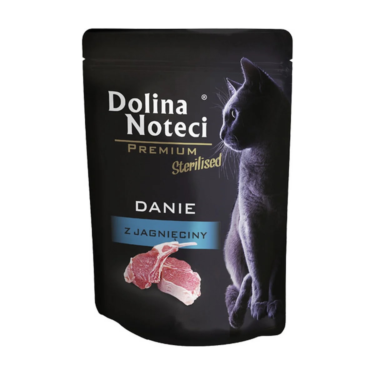 Pâtée chat stérilisé Dolina Noteci Dishes Agneau, sachet fraîcheur, Pâtées pour chat