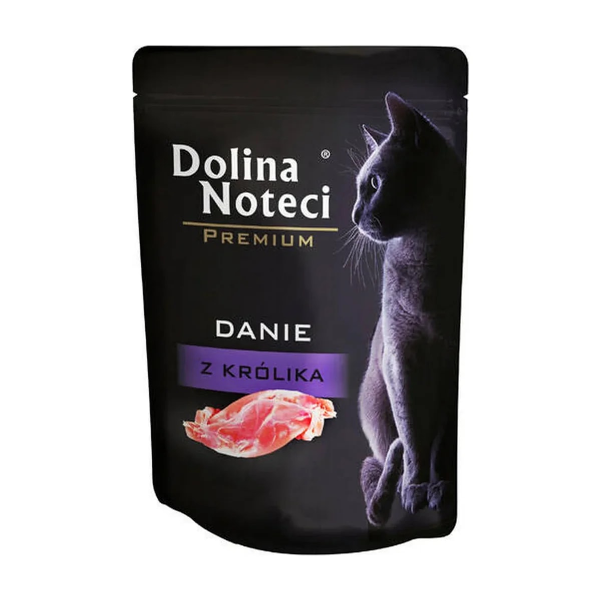 Pâtée chat Dolina Noteci Dishes Lapin, sachet fraîcheur, Pâtées pour chat