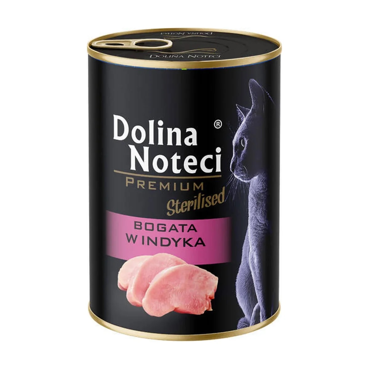 Pâtée chat stérilisé Dolina Noteci Rich In Dinde, boîte, Pâtées pour chat, photo 2 sur 2