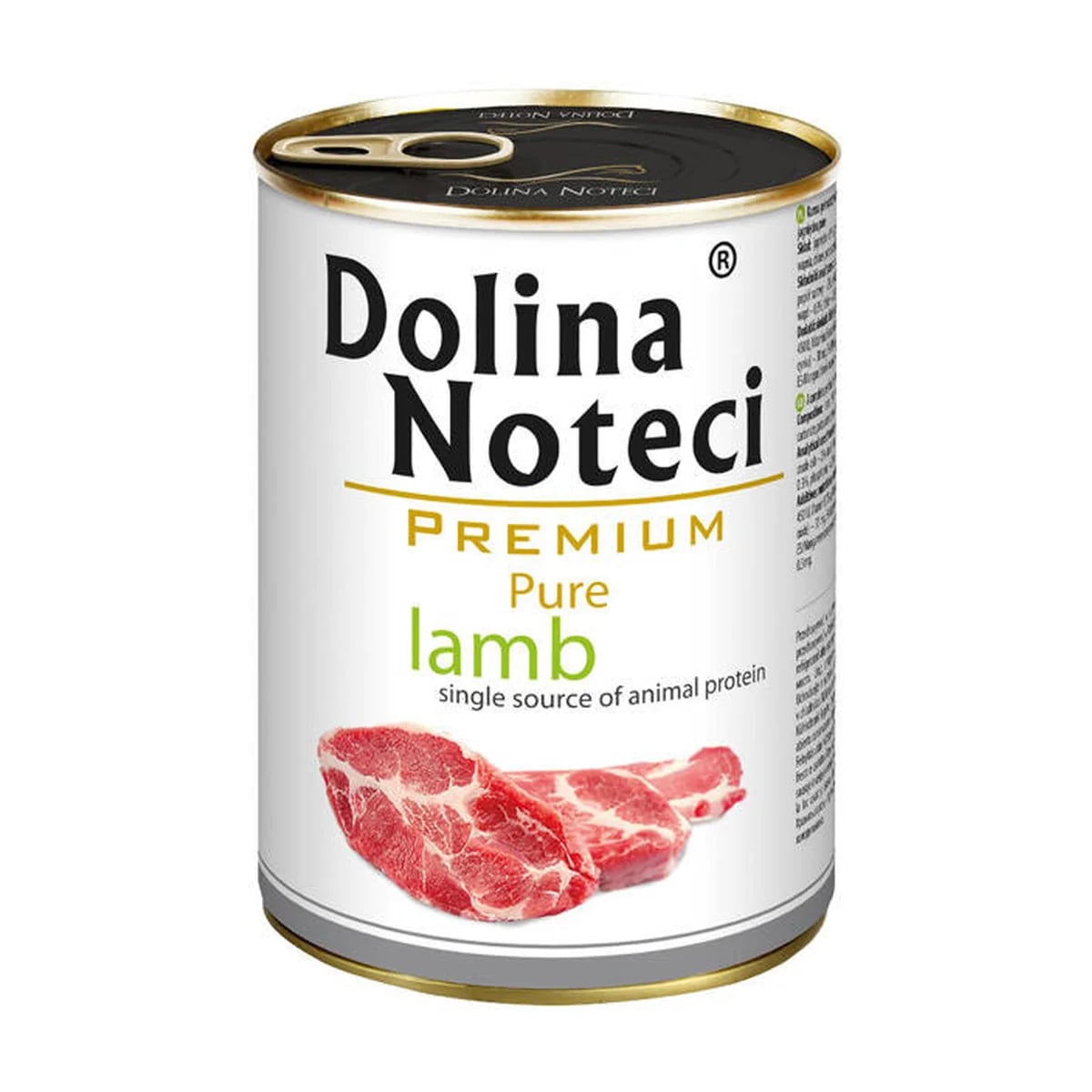 Pâtée chien Dolina Noteci Pure Agneau, boîte