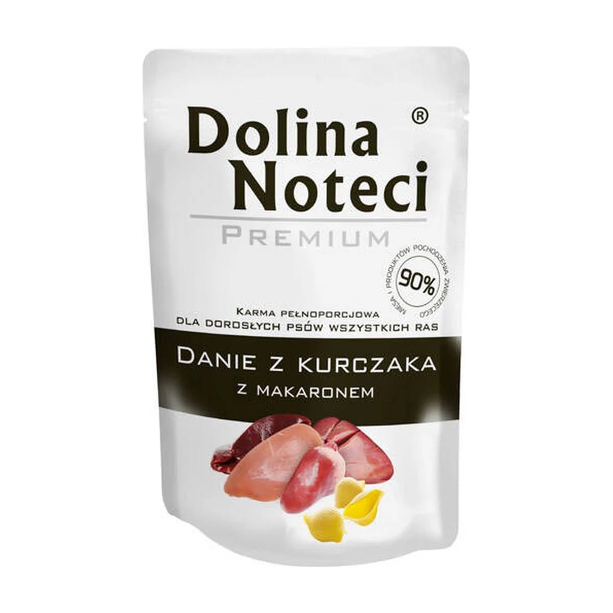 Pâtée chien Dolina Noteci Stew Poulet aux pâtes, sachet fraîcheur, Pâtées pour chien, photo 1 sur 1