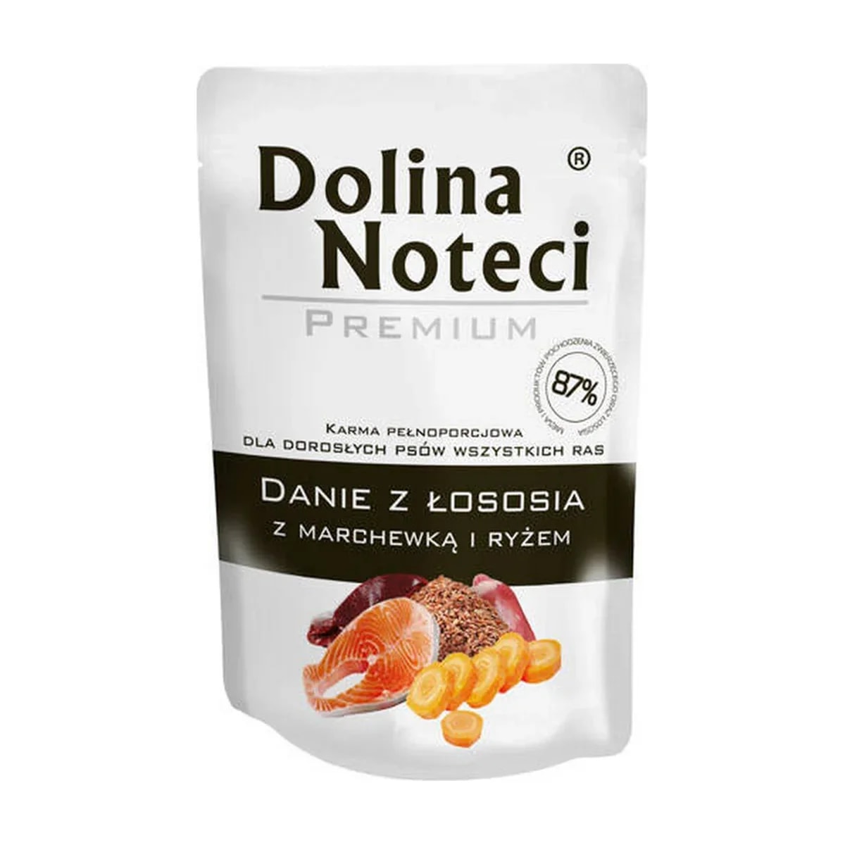 Pâtée chien Stew Saumon, carotte et riz en sachet fraîcheur, Pâtées pour chien