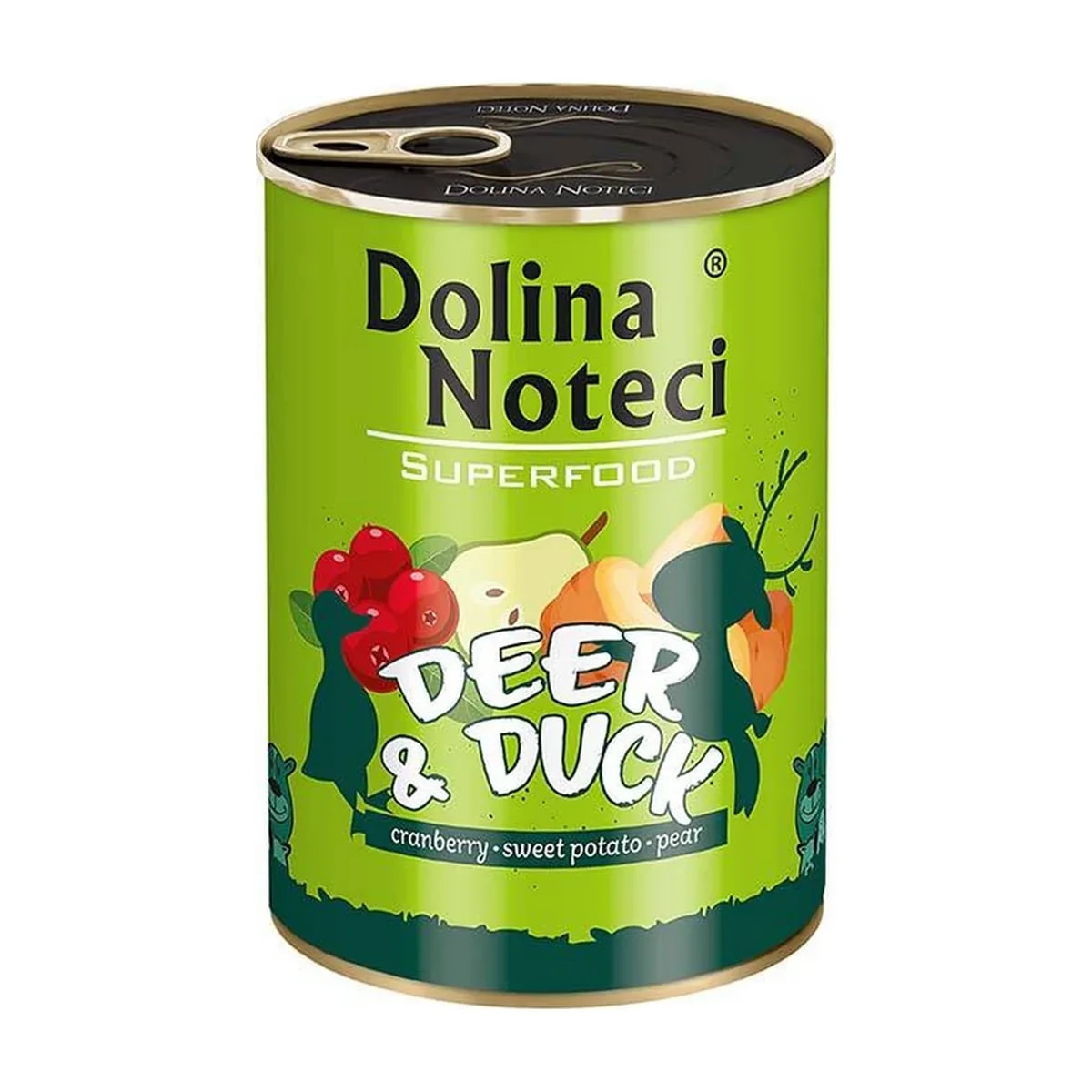 Pâtée chien Superfood Cerf et canard en boîte, Pâtées pour chien, photo 1 sur 2