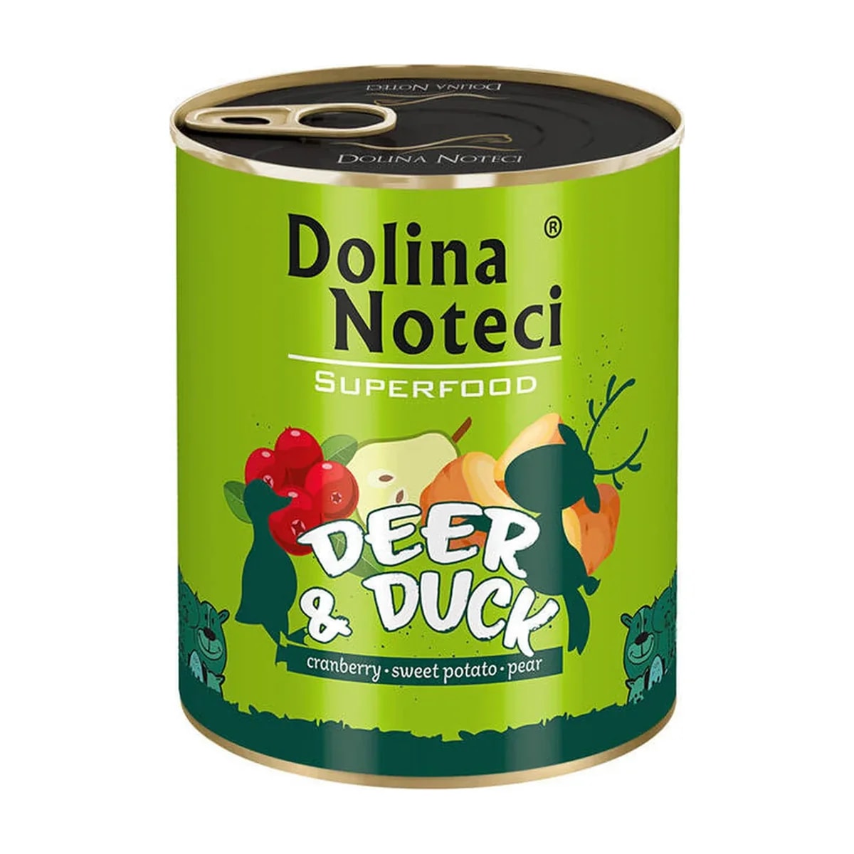 Pâtée chien Superfood Cerf et canard en boîte, Pâtées pour chien, photo 2 sur 2