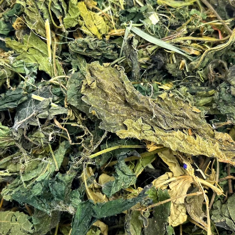Feuilles d'ortie, Vrac pour lapin