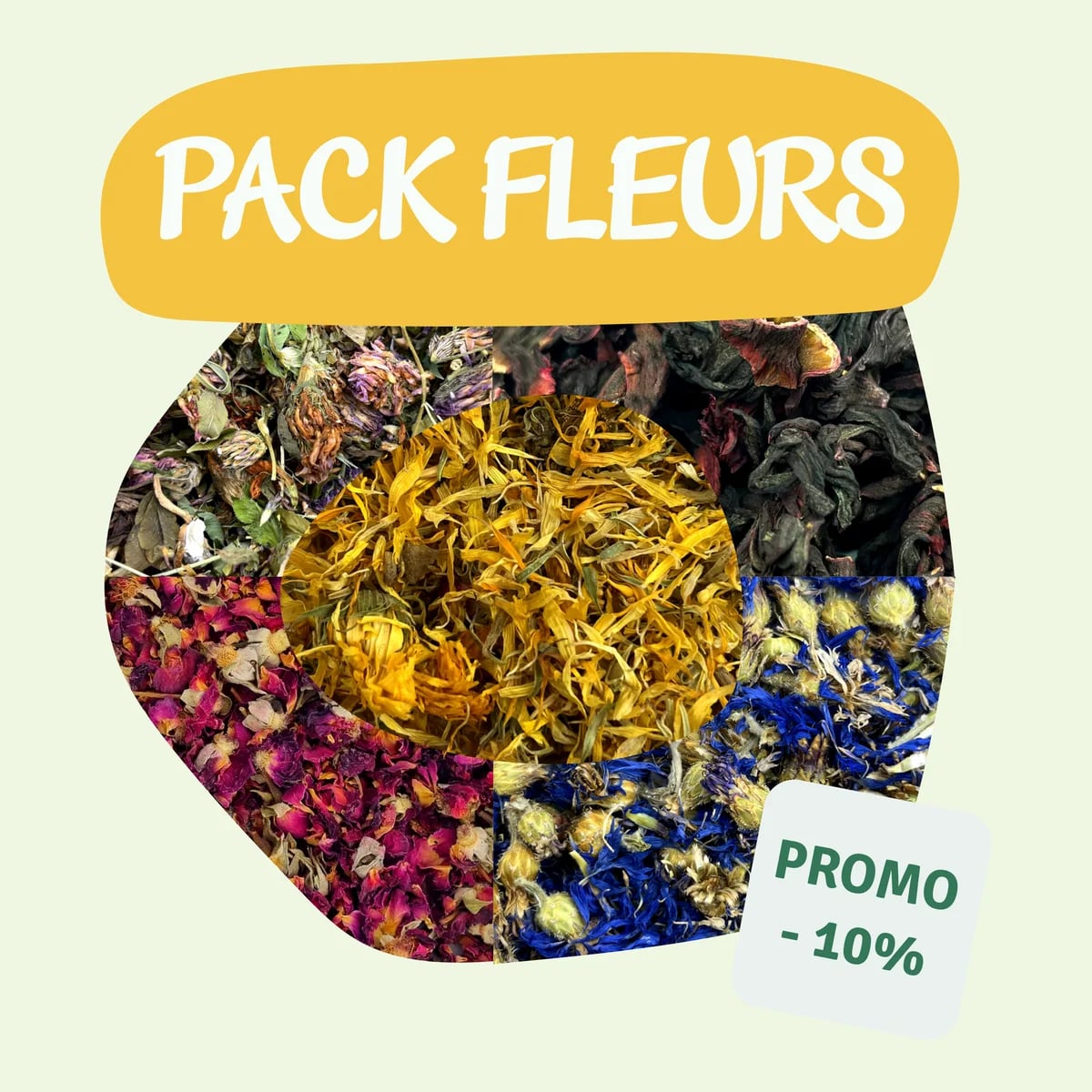 Pack Fleurs 500G