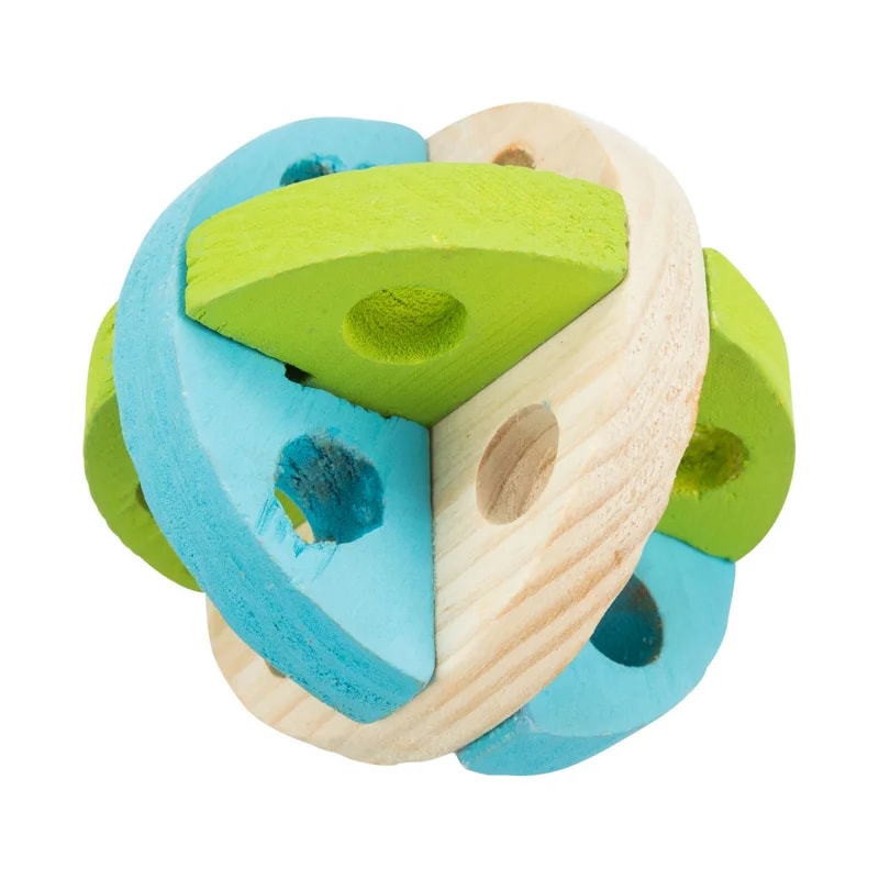 Balle en bois, Jouets pour rat