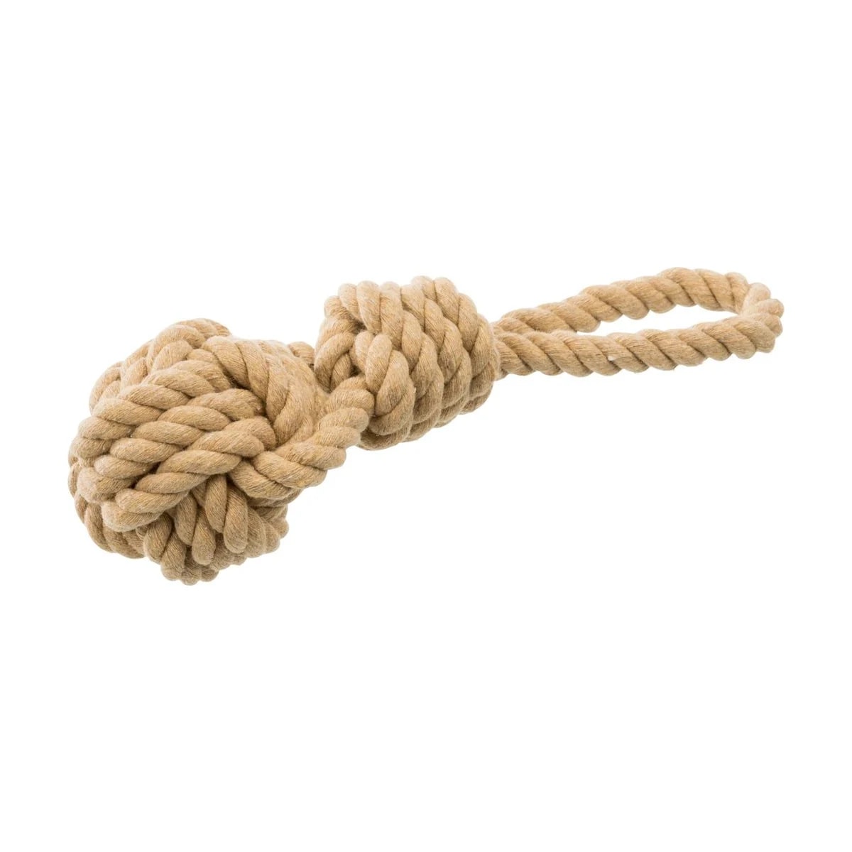 Balle nouée sur corde, Jouets pour chien, photo 2 sur 2