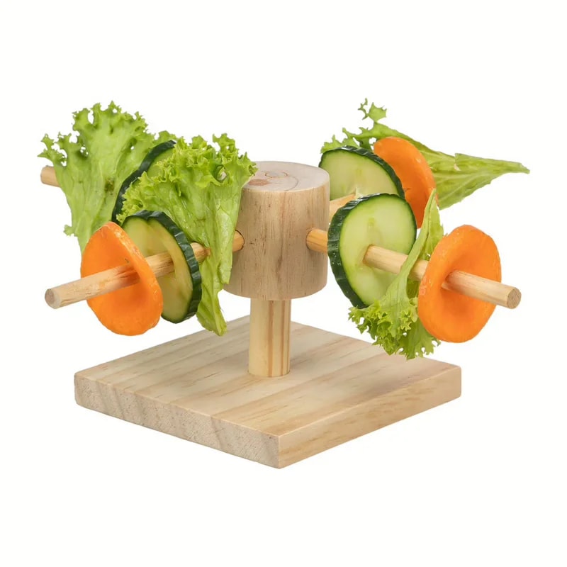 Carrousel en bois — Accessoires pour chinchilla, photo 1 sur 3
