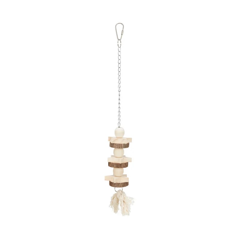 Jouet en bois et perles, Jouets pour rat