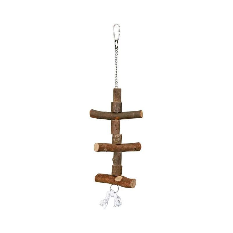 Jouet en bois suspendu — Jouets pour rat